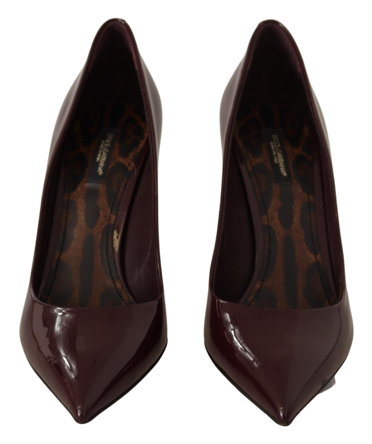 Braun Lackleder Heels Pumps Heels Schuhe