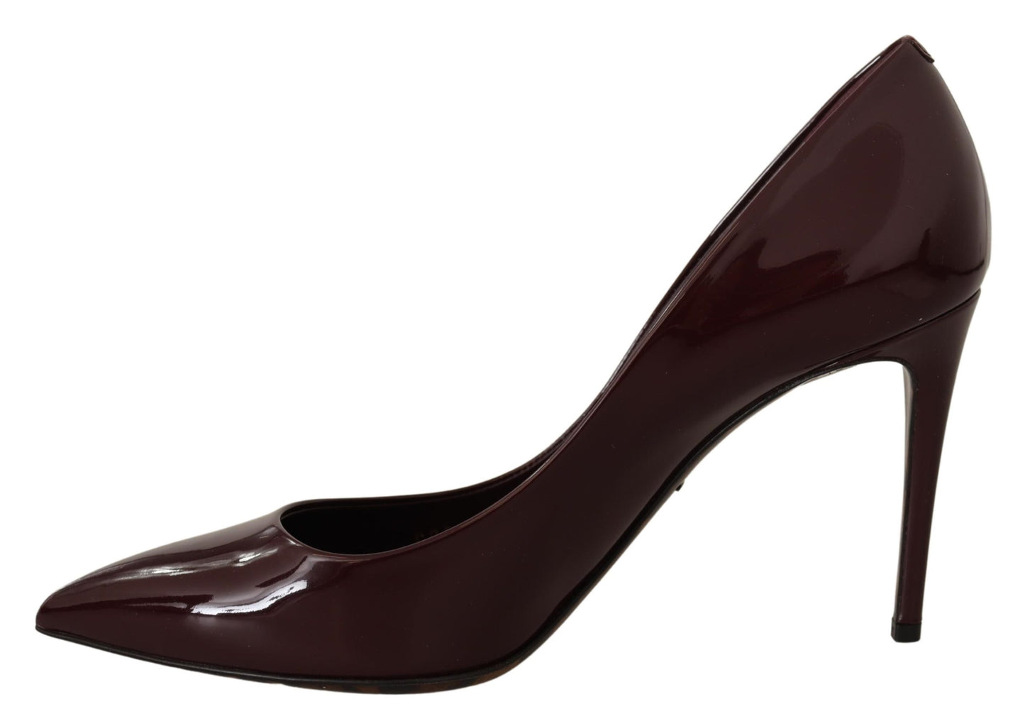 Braun Lackleder Heels Pumps Heels Schuhe