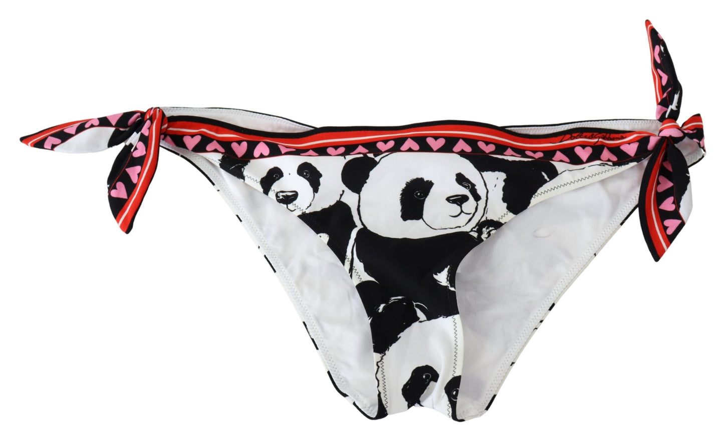 Weißer Panda Zweiteiler Badebekleidung Strandbekleidung Bikini