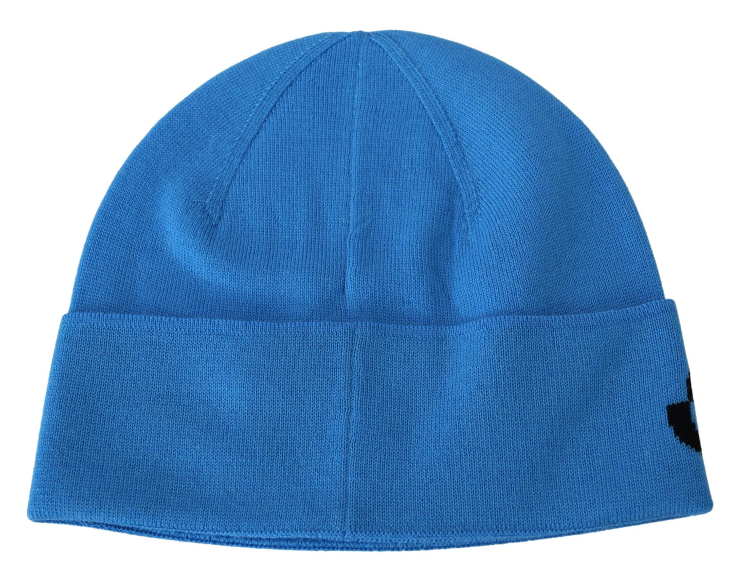Blaue Wolle Unisex Winter Warm Beanie Hut