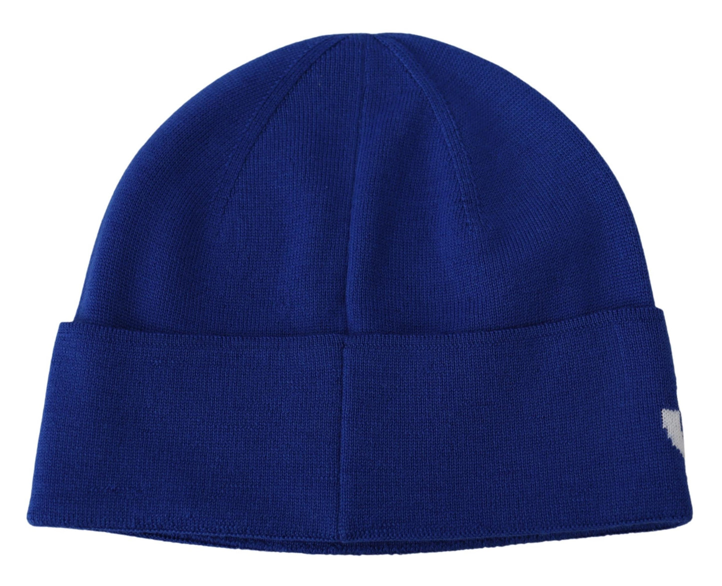 Blaue Wolle Unisex Winter Warm Beanie Hut