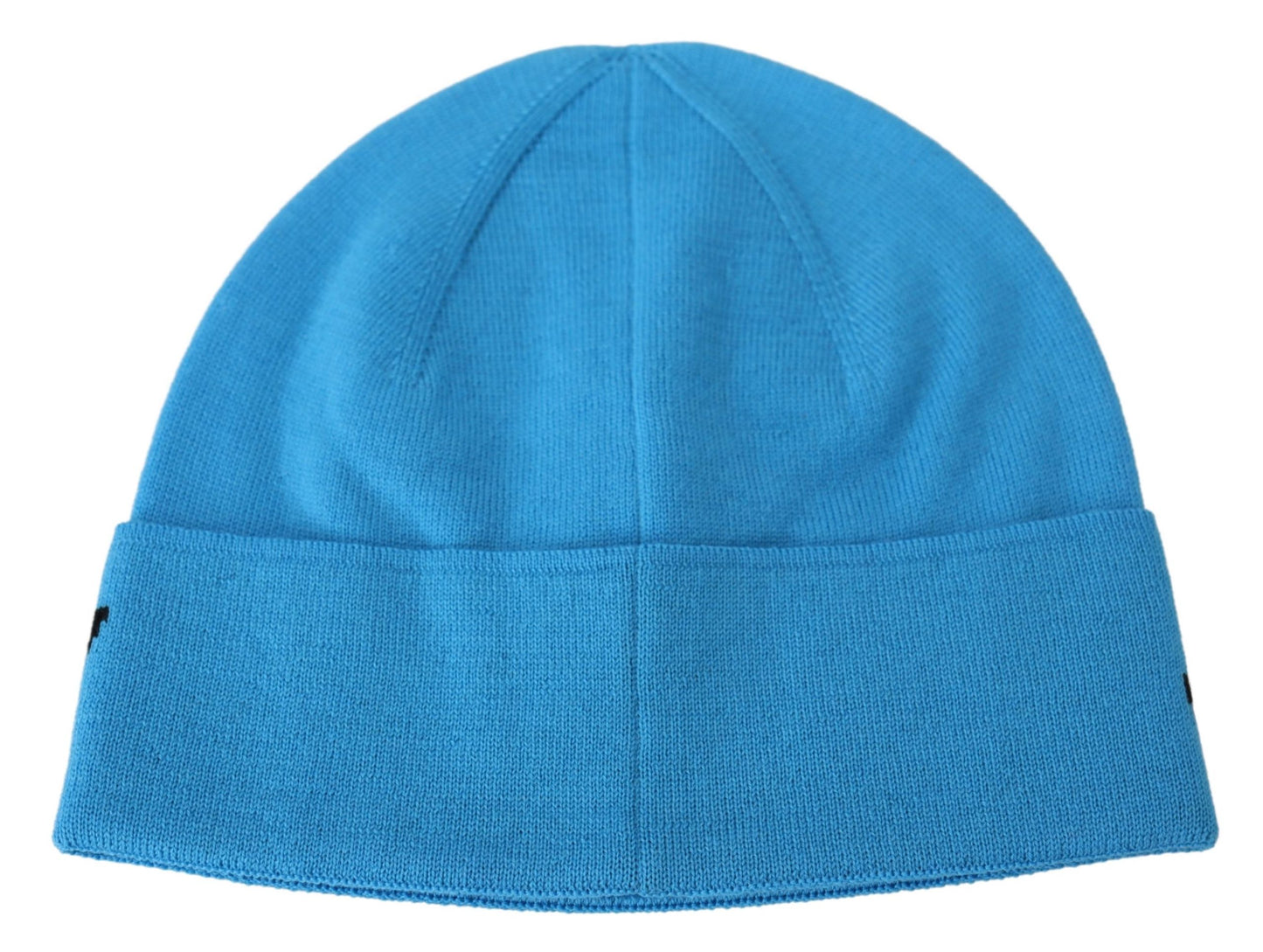 Blaue Wollmütze Logo Winter Warm Beanie Unisex Mütze
