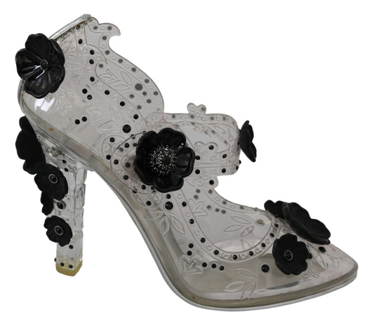 Transparente Kristall CINDERELLA Heels Schuhe