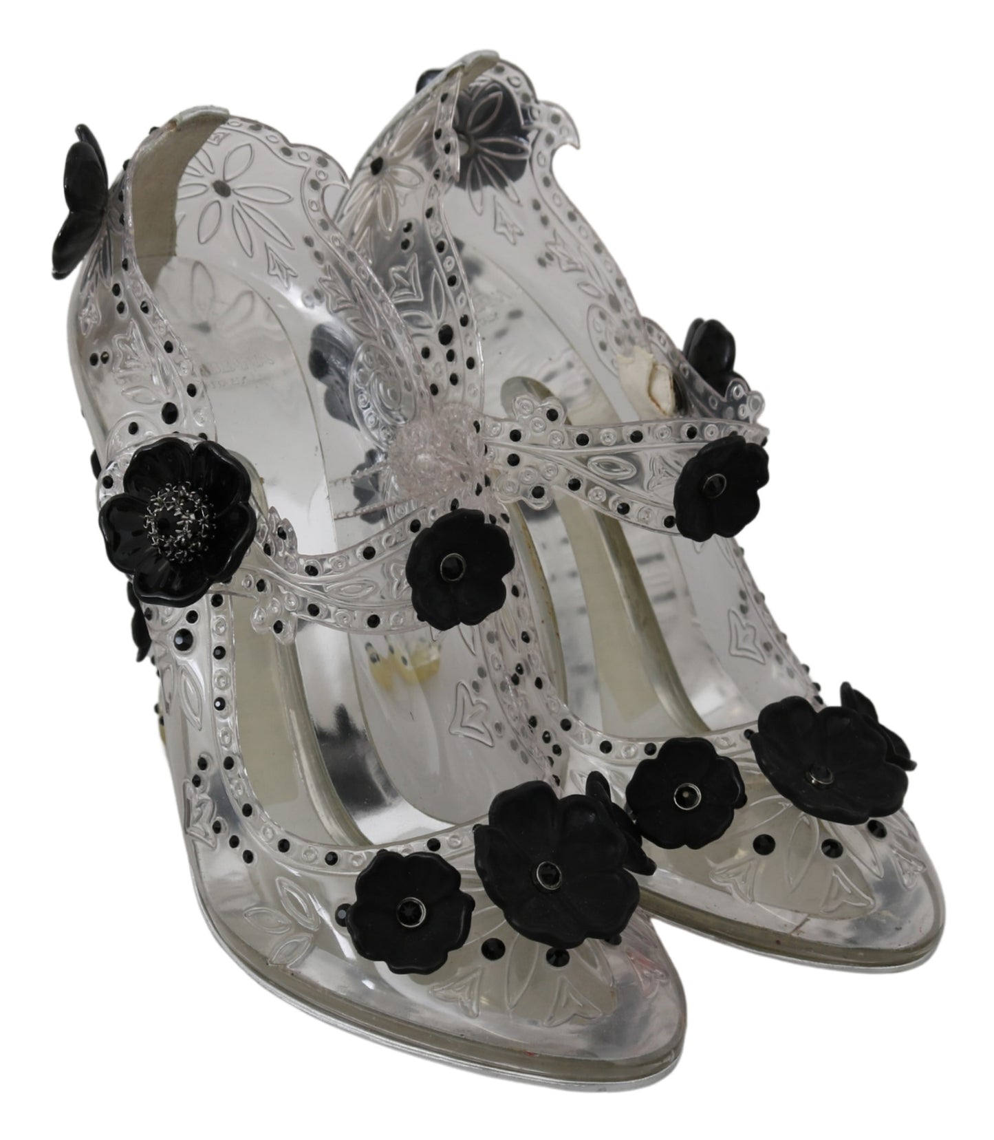 Transparente Kristall CINDERELLA Heels Schuhe
