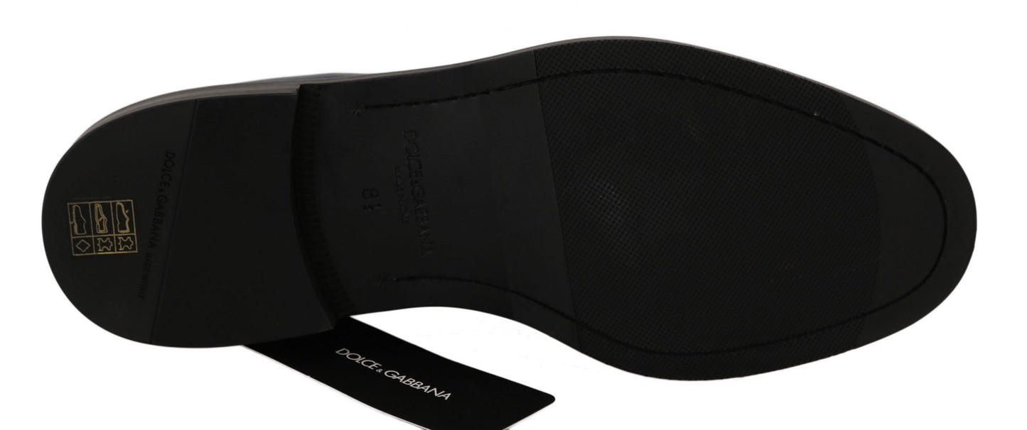 Blaues Leder Marsala Derby Formale Schuhe