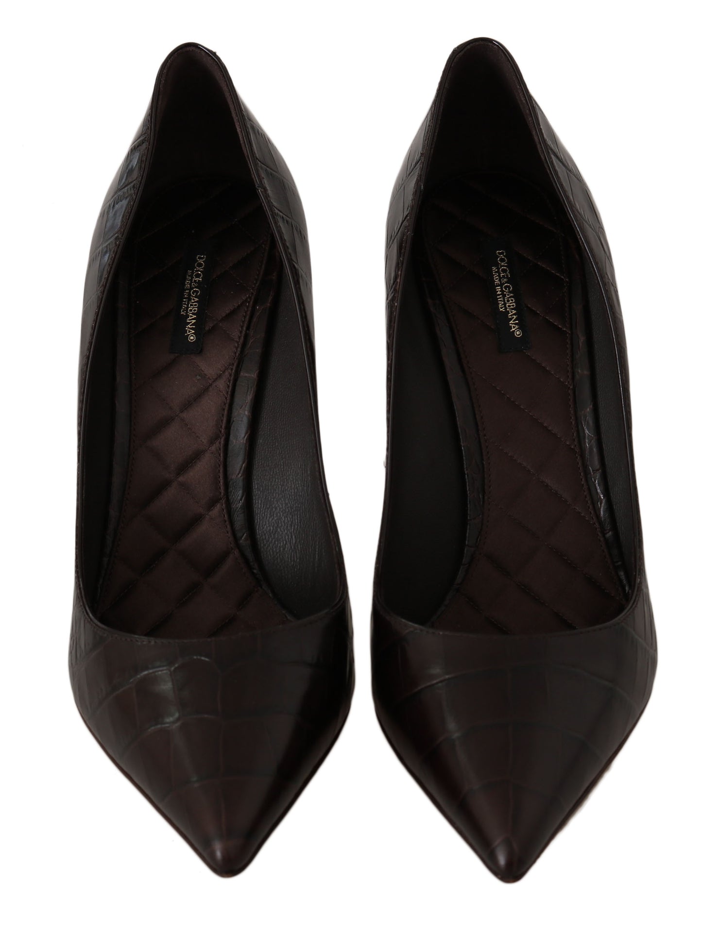 Braun Leder Heels Pumps Heels Schuhe