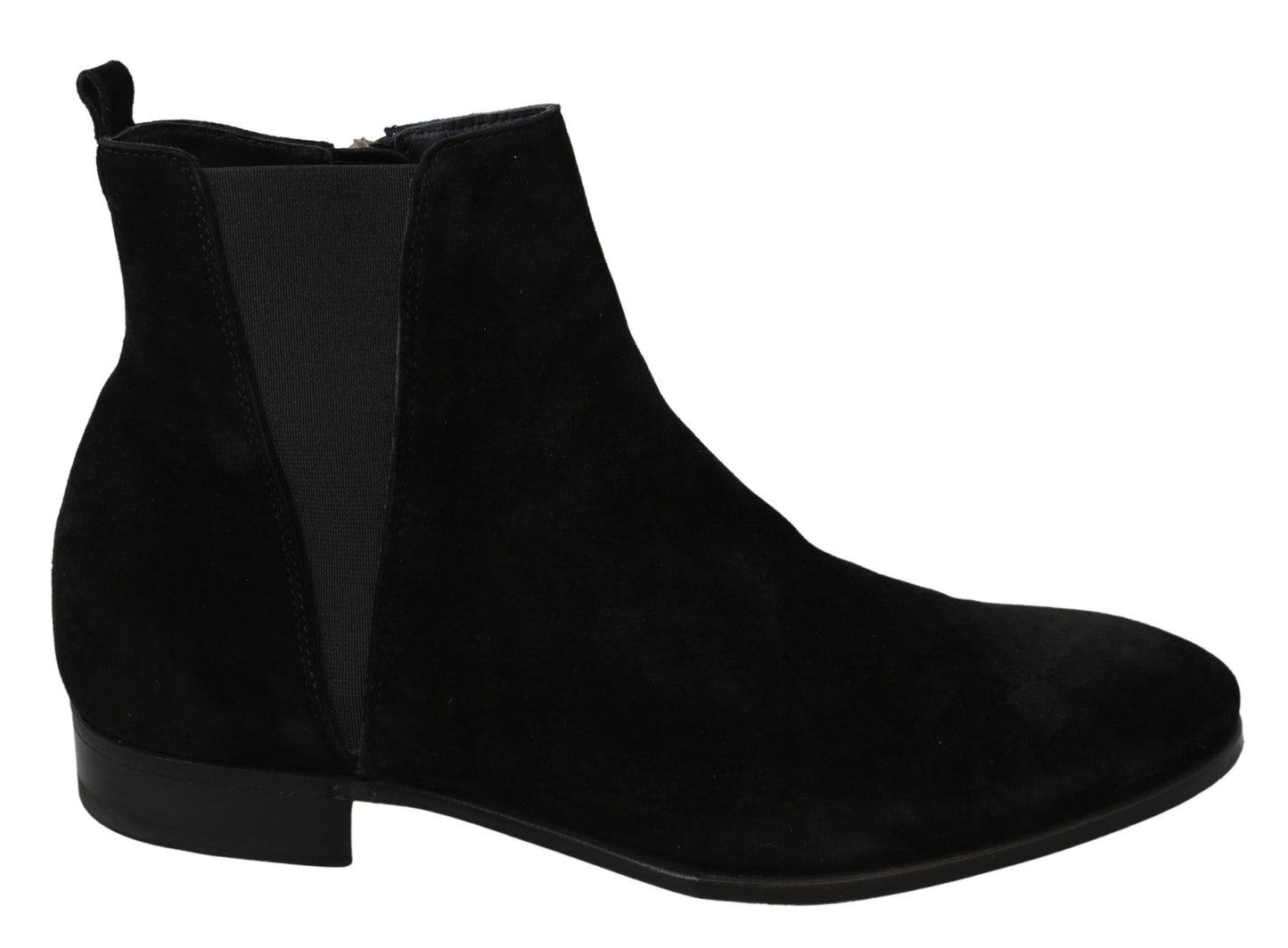 Schwarze Wildleder Chelsea Boots Schuhe