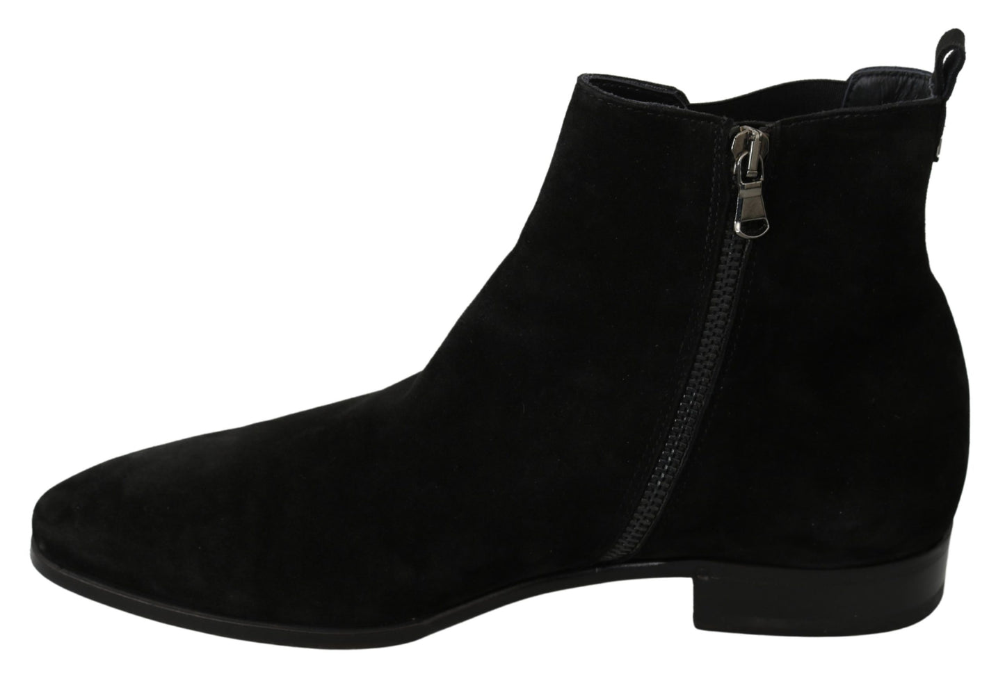 Schwarze Wildleder Chelsea Boots Schuhe