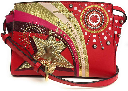 Selma Medium Feuerwerk Bright Red Messenger Bag