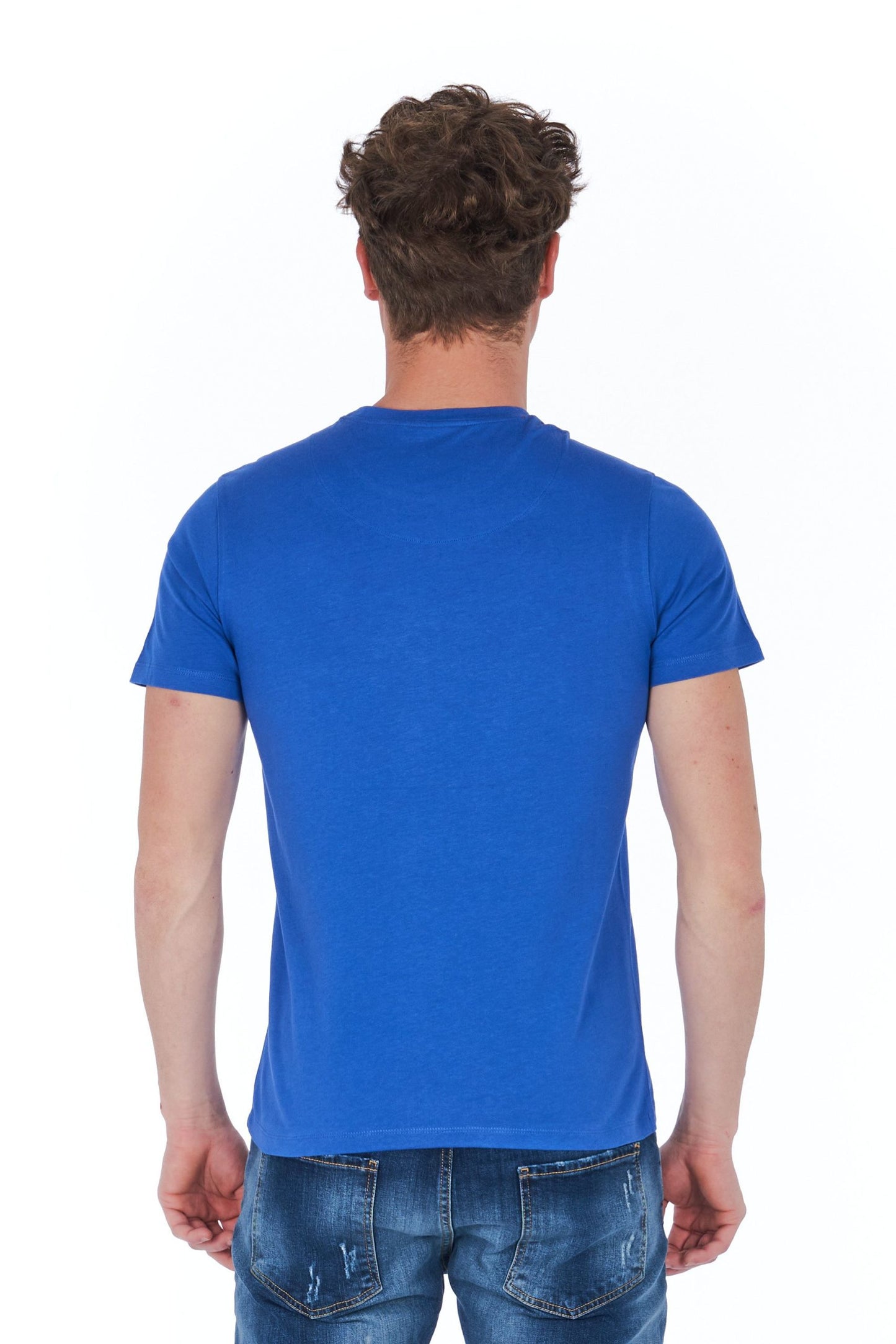 Bnautischblaues T-Shirt