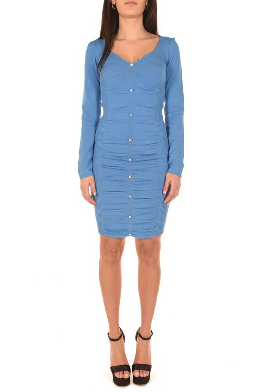 Yn-hellblaues Pinko Kleid