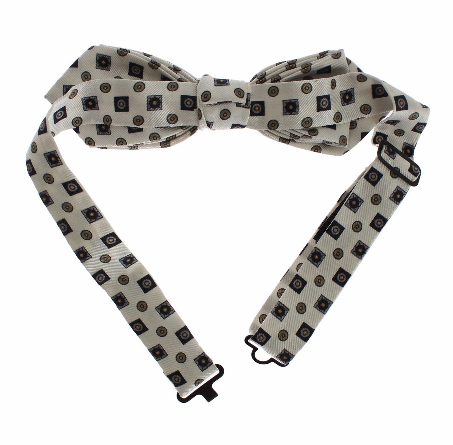 Weiße Seidenfliege Leder Herrengürtel Geschenkbox