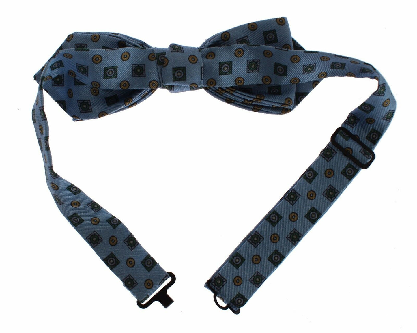 Blaue Seidenfliege Leder Herrengürtel Geschenkbox