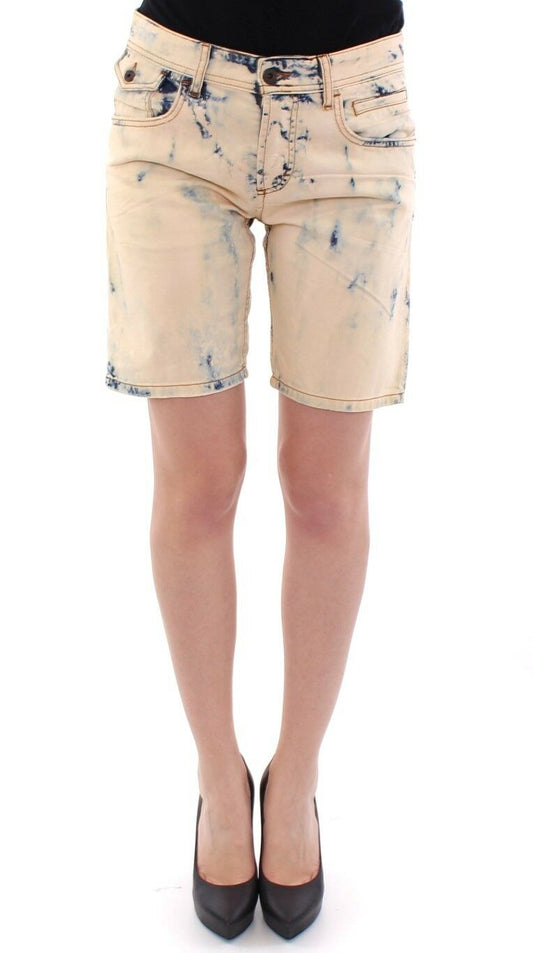 Blaue Baumwolle gewaschene Jeans Shorts Hosen