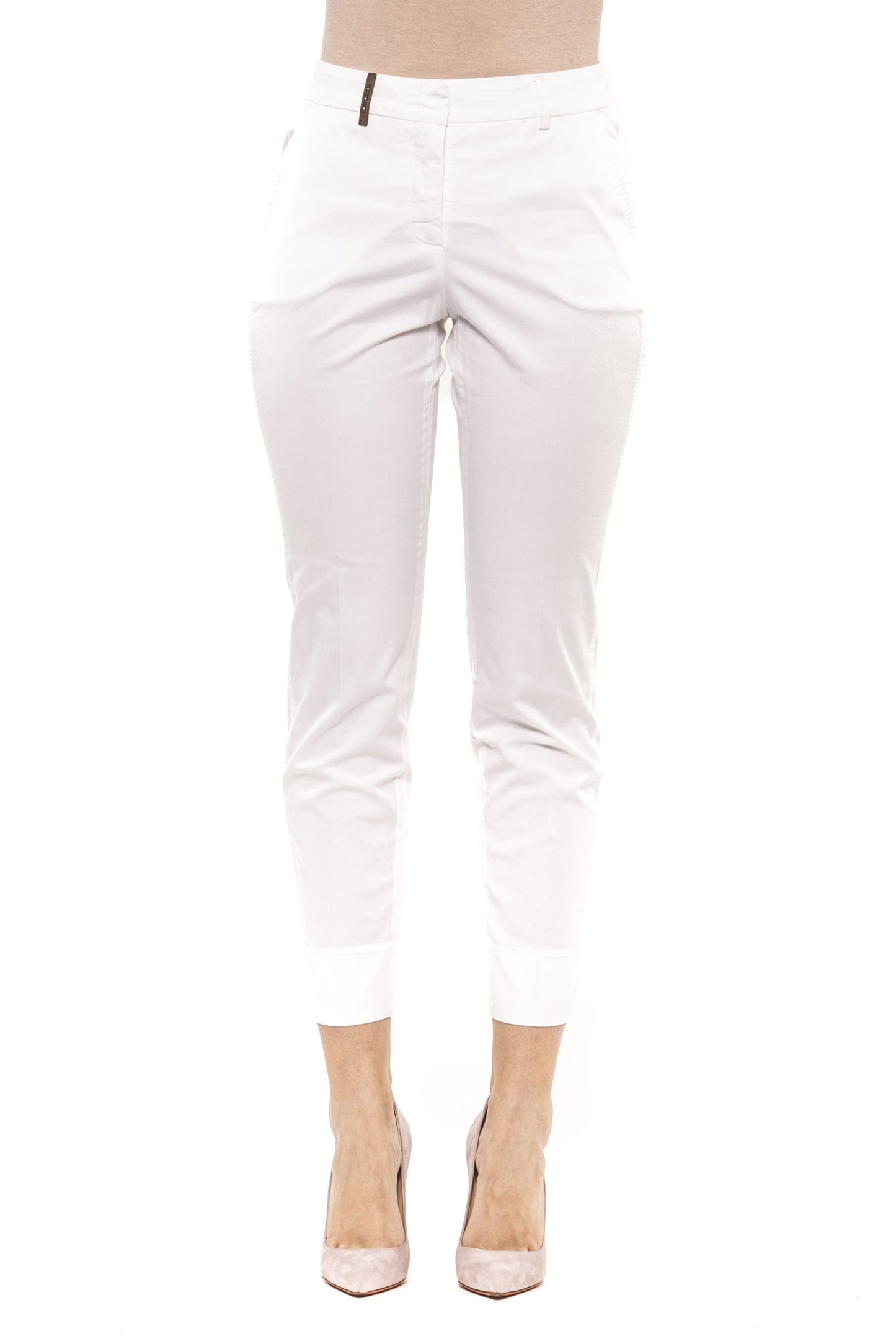 Bianco Weiße Jeans & Hose