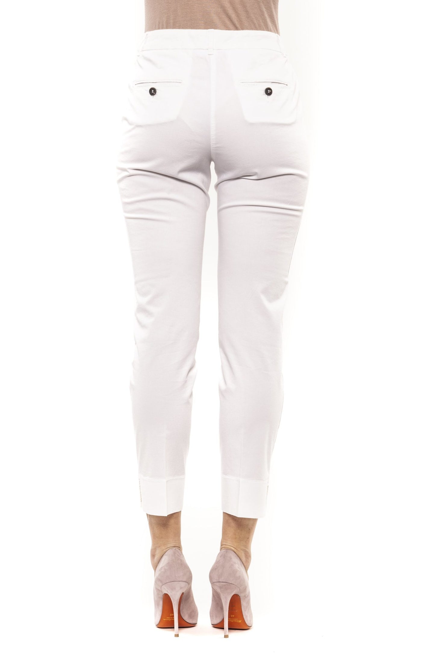 Bianco Weiße Jeans & Hose