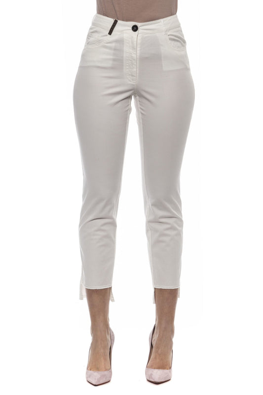 Bianco Weiße Jeans & Hose