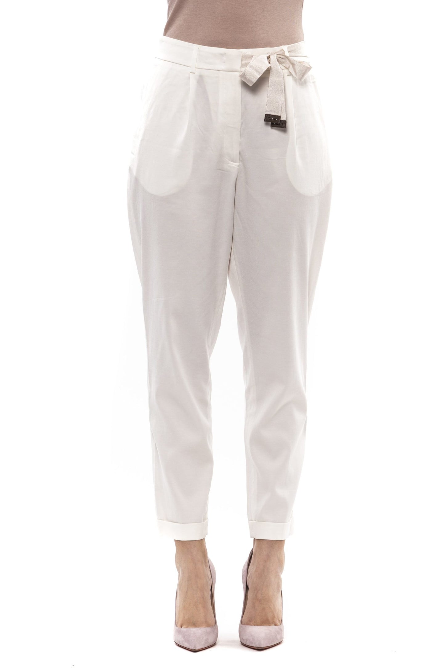 Bianco Weiße Jeans & Hose