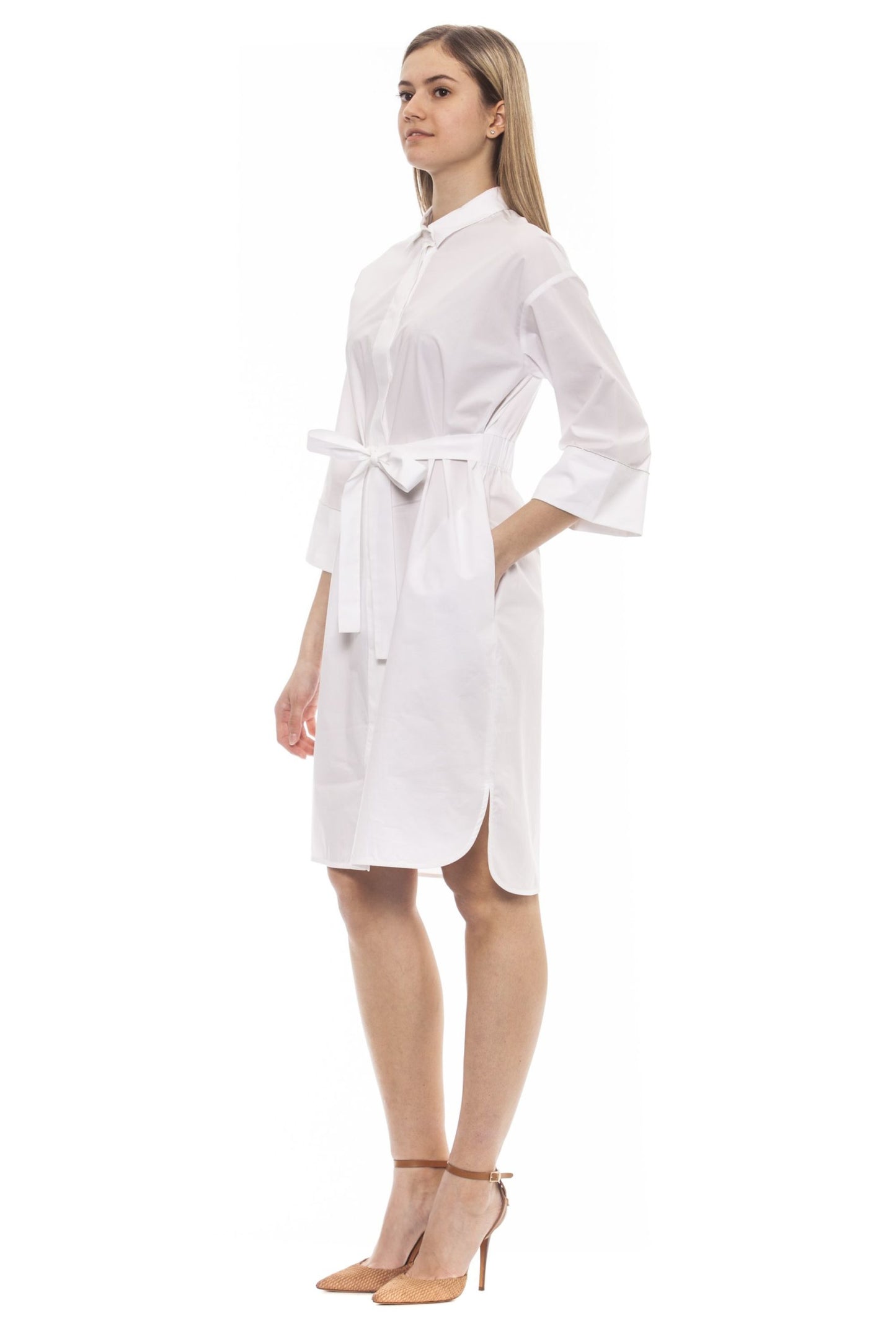 Bianco Weißes Kleid