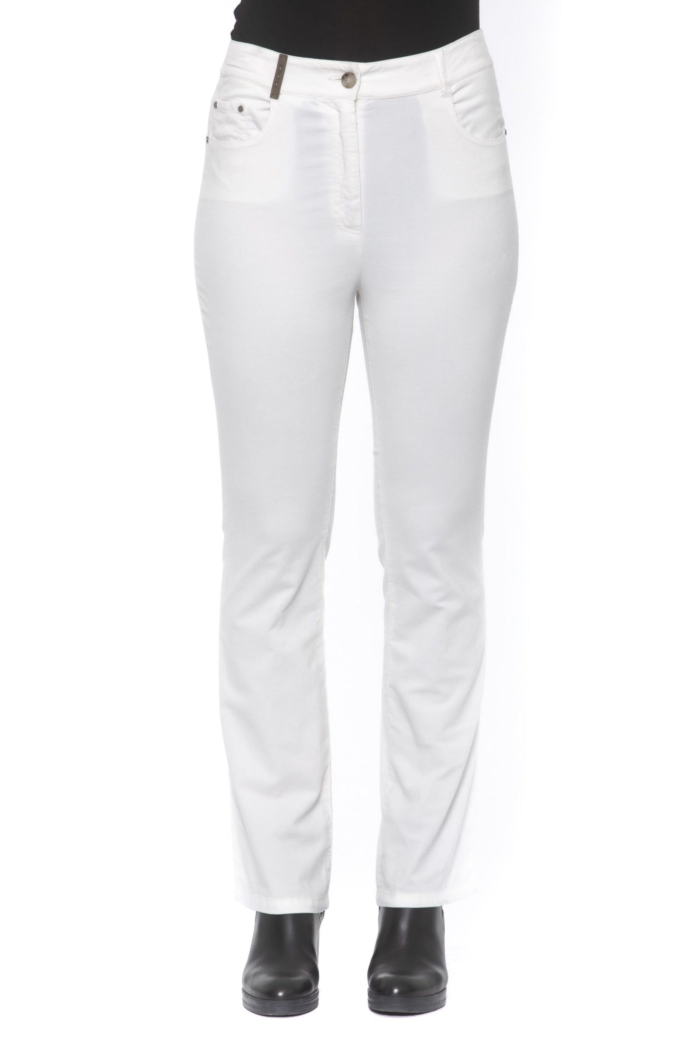 Bianco Weiße Jeans & Hose