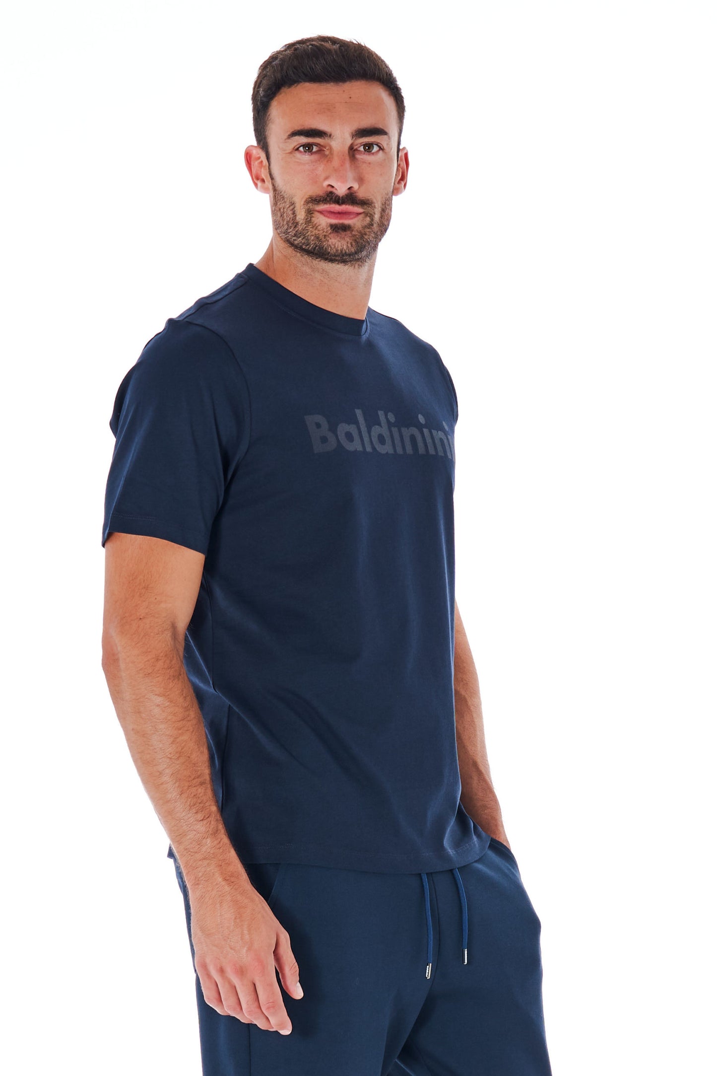 Blaues T-Shirt