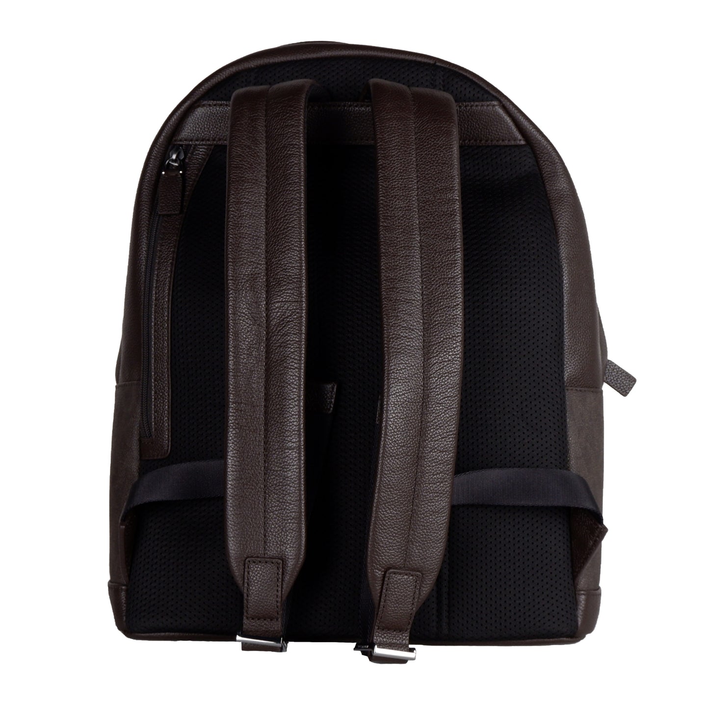 Brauner Echtleder-Rucksack