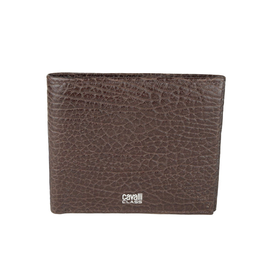 Braunes und schwarzes Kalbsleder-Kartenetui