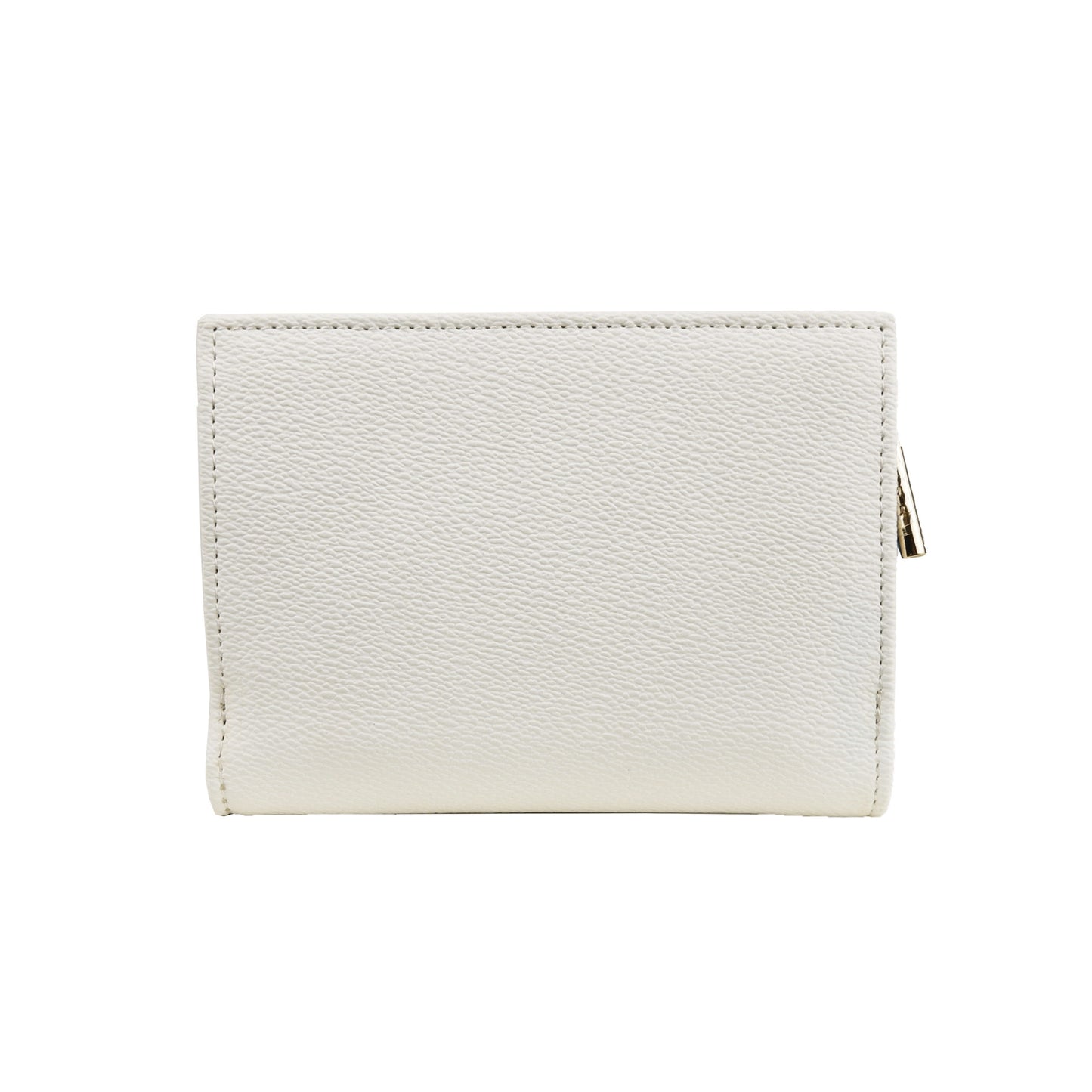 Brieftasche mit weißem Pvc-Knopf-Verschluss