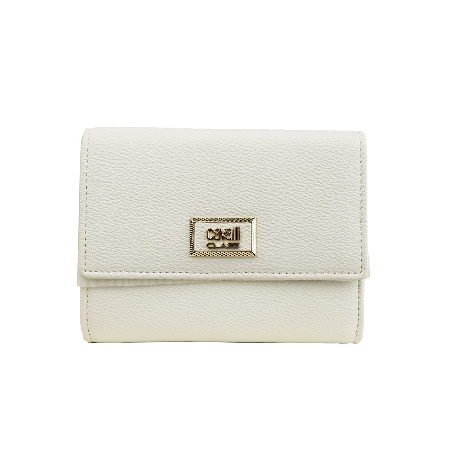 Brieftasche mit weißem Pvc-Knopf-Verschluss