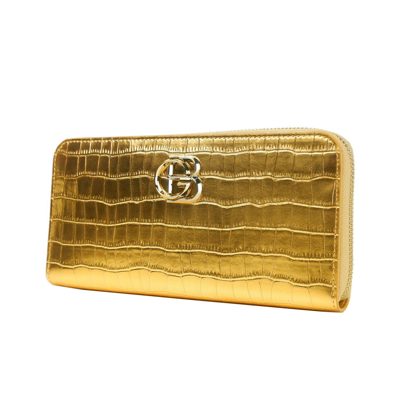 Brieftasche aus goldenem Kalbsleder