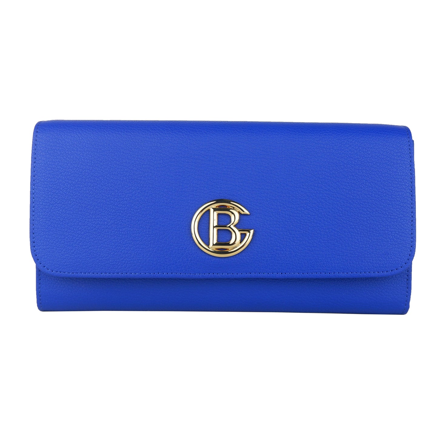 Blaue Kalbsleder Crossbody Umhängetasche