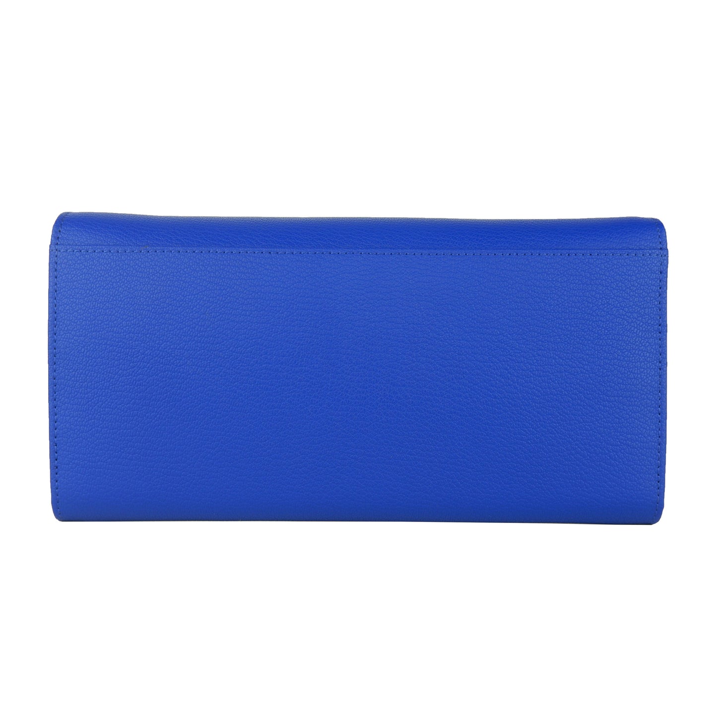 Blaue Kalbsleder Crossbody Umhängetasche